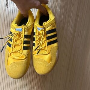 Adidas Bad Bunny Benito Ballerina Sneakers sz 6 Men’s / Golden Yellow